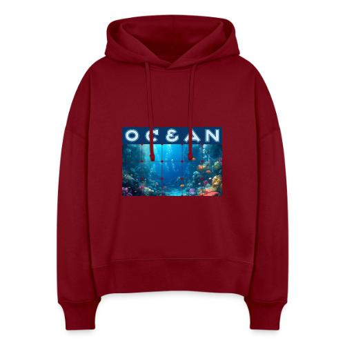 Ocean: Coral Carnival - Stanley/Stella Nora Women's Organic Hoodie