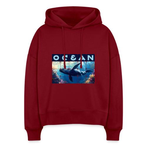 Ocean: Majestic Deep - Stanley/Stella Nora Women's Organic Hoodie