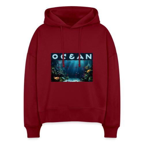 Ocean: Rainbow Reef Life - Stanley/Stella Nora Women's Organic Hoodie