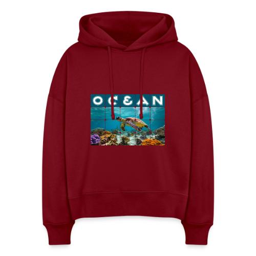 Ocean: Gentle Voyager - Stanley/Stella Nora Women's Organic Hoodie