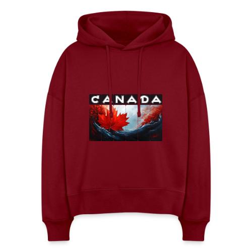 Canada Icon in Color - Stanley/Stella Nora Women's Organic Hoodie