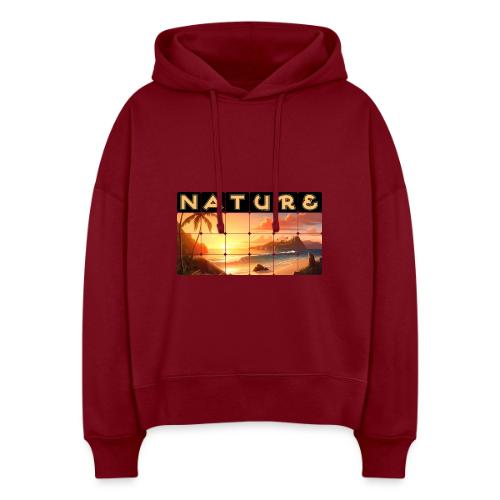 Nature: Tropical Twilight - Stanley/Stella Nora Women's Organic Hoodie
