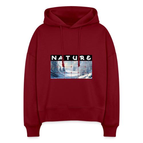 Nature: Frozen Horizon - Stanley/Stella Nora Women's Organic Hoodie