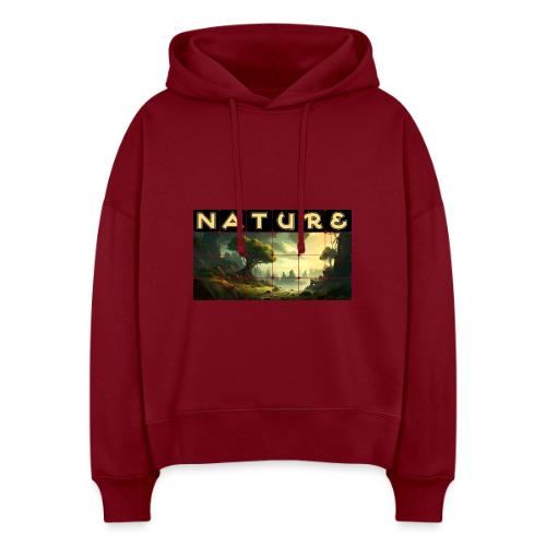 Whispers of Green Peaks - Stanley/Stella Nora Women's Organic Hoodie