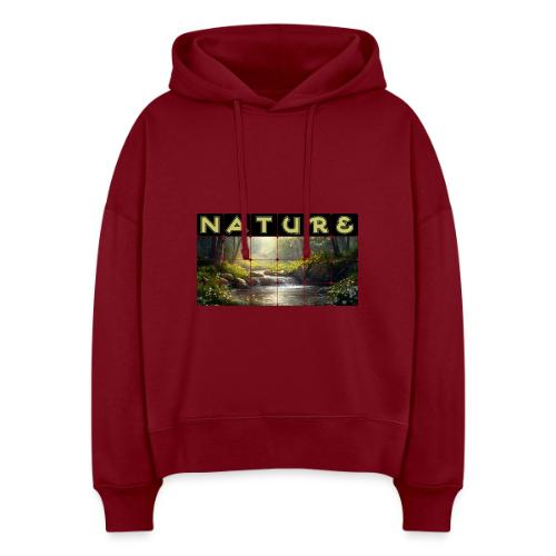 Nature: Verdant Bloom - Stanley/Stella Nora Women's Organic Hoodie