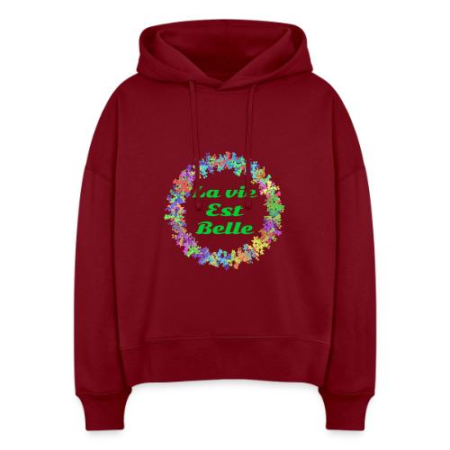 – Positive Attitude - Stanley/Stella Nora Women's Organic Hoodie