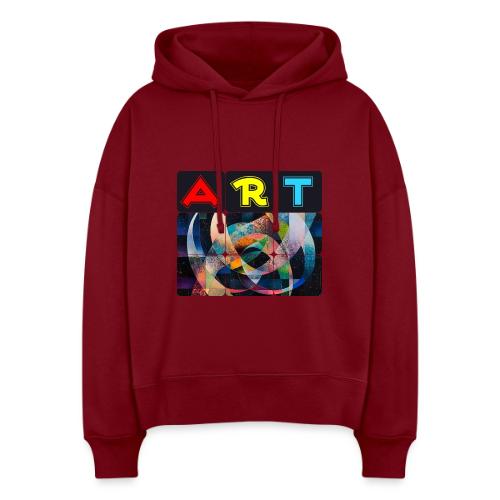 Art of Stripes and Shades - Stanley/Stella Nora Women's Organic Hoodie