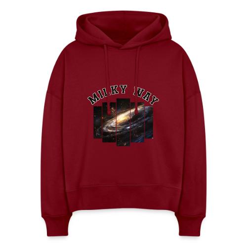 Milky way galaxy - Stanley/Stella Nora Women's Organic Hoodie