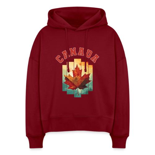 Canada’s Artistic Emblem - Stanley/Stella Nora Women's Organic Hoodie