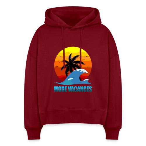 Vacation Mode: Tropical Escape - Stanley/Stella Nora Women's Organic Hoodie