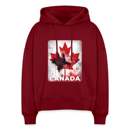 Canada's Maple Leaf Pride - Stanley/Stella Nora Women's Organic Hoodie