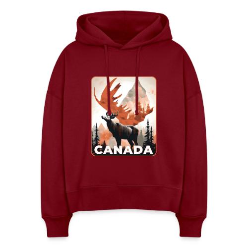 Canada Wild Spirit - Stanley/Stella Nora Women's Organic Hoodie