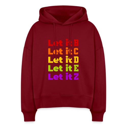 Let It Be Alphabetical - Stanley/Stella Nora Women's Organic Hoodie