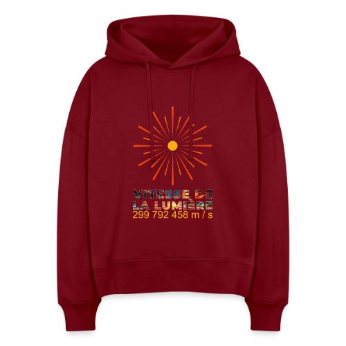 Speed of light - Stanley/Stella Nora Women's Organic Hoodie