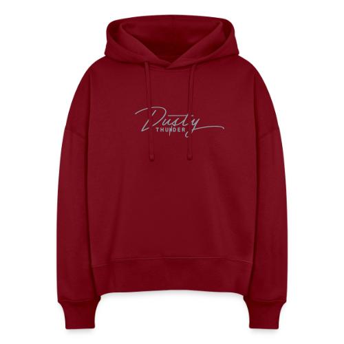 Dusty Thunder Logo - Color Changeable - Stanley/Stella Nora Women's Organic Hoodie