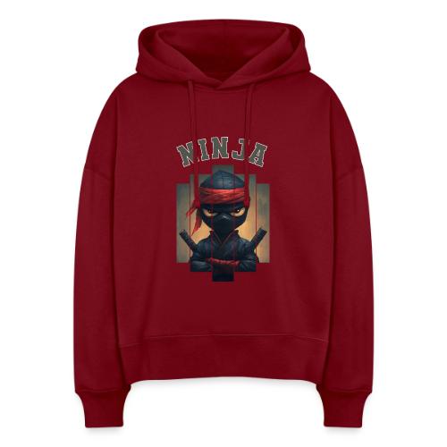 Cartoon Ninja Vibes - Stanley/Stella Nora Women's Organic Hoodie