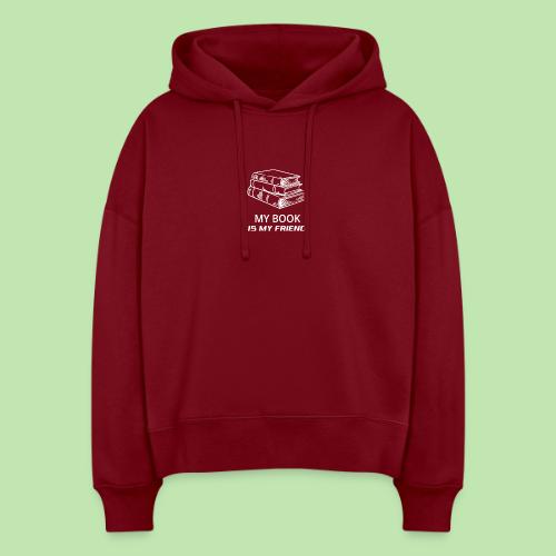 book lover t-shirt, book day shirt, my book is my - Stanley/Stella Nora Women's Organic Hoodie