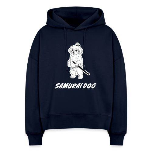Samurai Maltese Katana Warrior Dog Tee - Stanley/Stella Nora Women's Organic Hoodie