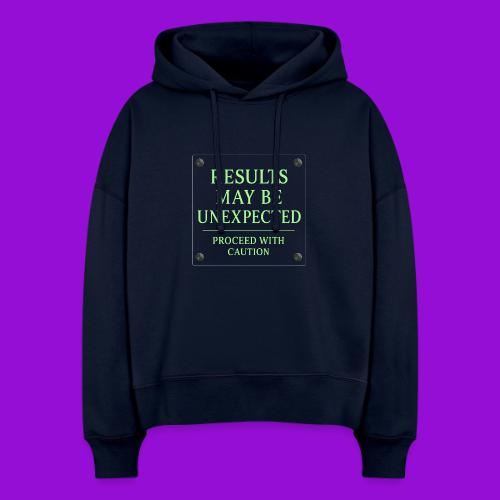 Results May Be Unexpected - Neon Green - Stanley/Stella Nora Women's Organic Hoodie