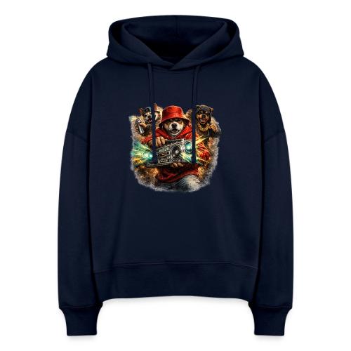 Urban Beat Dog Heroes - Stanley/Stella Nora Women's Organic Hoodie