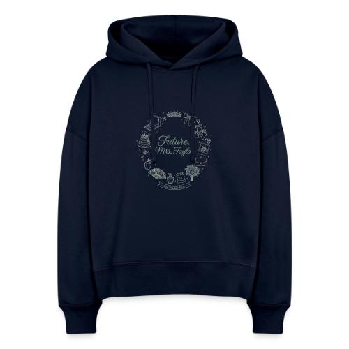 Future Mrs Minimalist Bridal Line Art - Stanley/Stella Nora Women's Organic Hoodie