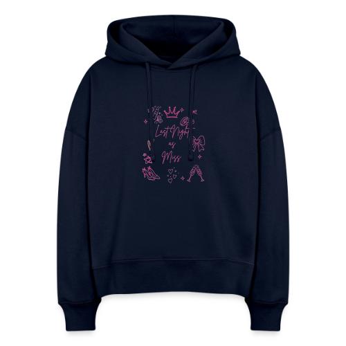 Last Night as Miss Bachelorette - Stanley/Stella Nora Women's Organic Hoodie