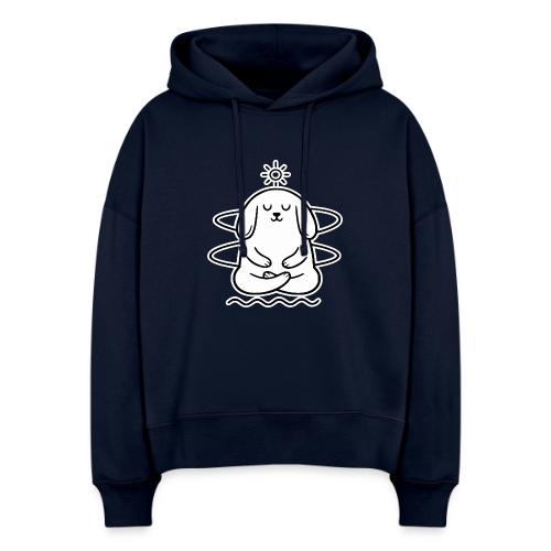 Cute Meditating Bunny Zen Yoga Animal - Stanley/Stella Nora Women's Organic Hoodie
