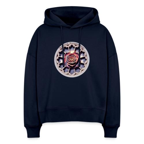 Easter Rose Resurrection T Shirt, Spring Gift - Stanley/Stella Nora Women's Organic Hoodie