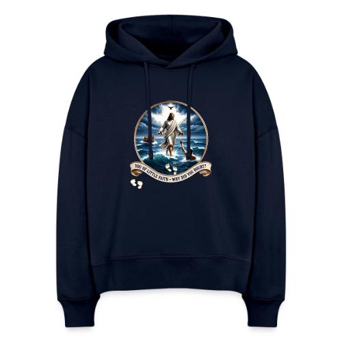 Walking On Water Faith T Shirt, Christian Miracle - Stanley/Stella Nora Women's Organic Hoodie