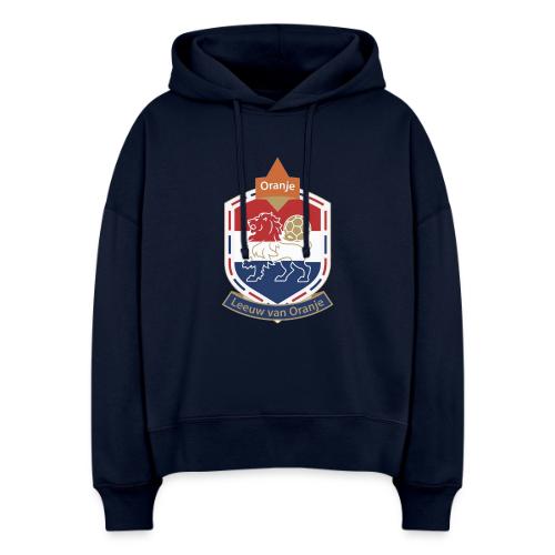 Netherlands Lion Crest T-Shirt, Dutch Badge Gift - Stanley/Stella Nora Women's Organic Hoodie
