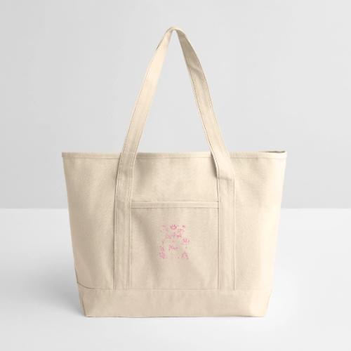 Last Night as Miss Bachelorette - Large Canvas Deluxe Tote