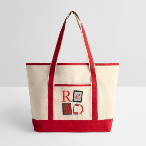 READ Your Way - Large Canvas Deluxe Tote