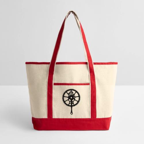 Rudge Chainring - Large Canvas Deluxe Tote