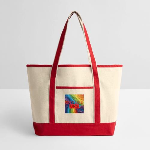 CIty Life Org Vol. 1 - Large Canvas Deluxe Tote