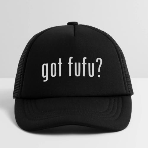 gotfufu-white - Kid's Trucker Cap