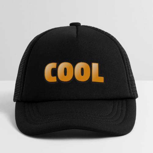 Cool 3D Word Design – Bold Chill Style - Kid's Trucker Cap
