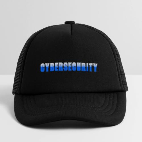 Cybersecurity Word Art Design - Kid's Trucker Cap