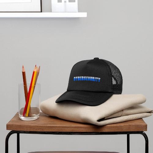 Cybersecurity Word Art Design - Kid's Trucker Cap