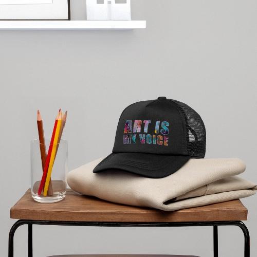 Art Is My Voice - Kid's Trucker Cap