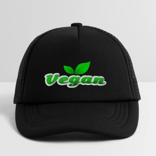 Pure Vegan Leaves - Kid's Trucker Cap