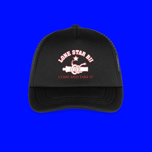LONE STAR BRAZILIAN JIU-JITSU - Red and white - Kid's Trucker Cap