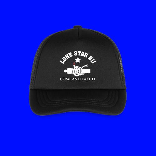 Lone Star BJJ - Come and Take It - White and Red - Kid's Trucker Cap