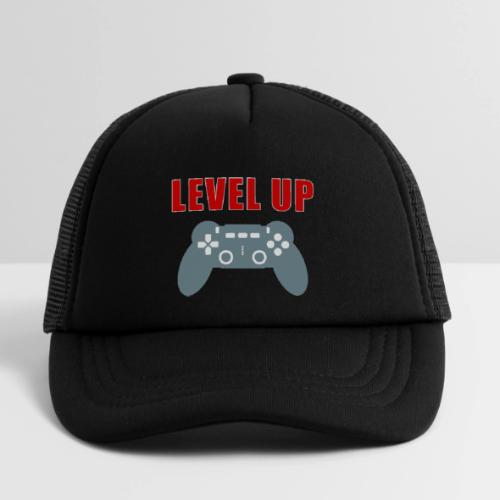 Level Up Gamer Controller Apparel - Kid's Trucker Cap