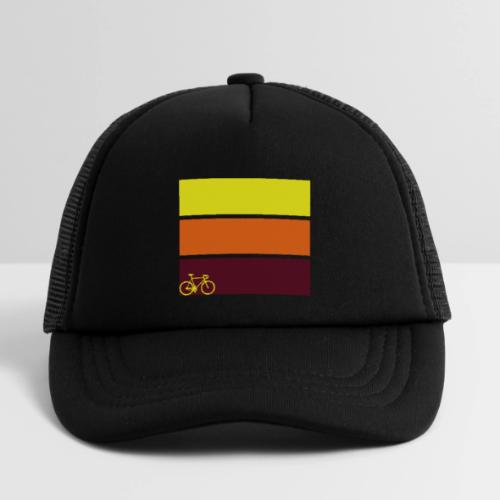 tricolor with bicycle - Kid's Trucker Cap