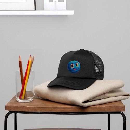 Smiling Blue Planet - Kid's Trucker Cap