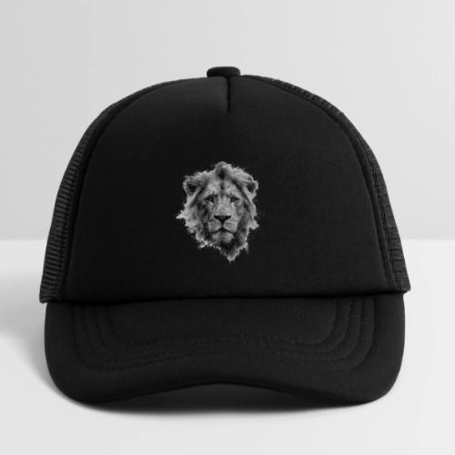 Lion: Monochrome King - Kid's Trucker Cap