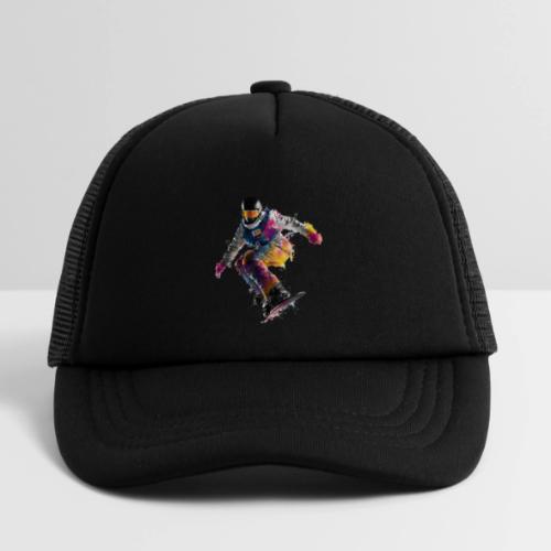 Snowboarding: Frozen Palette - Kid's Trucker Cap