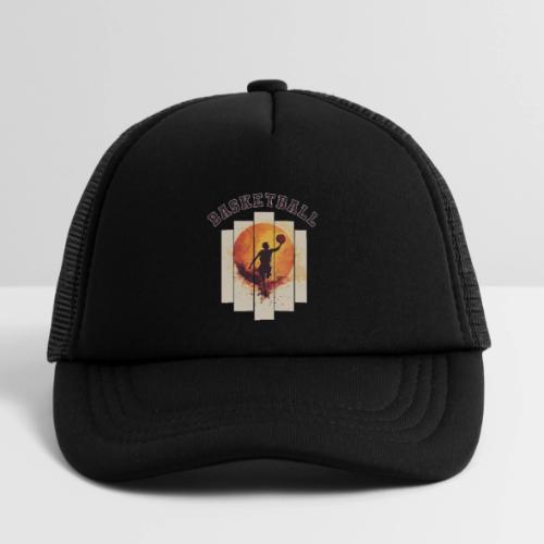 Basketball again and again - Kid's Trucker Cap