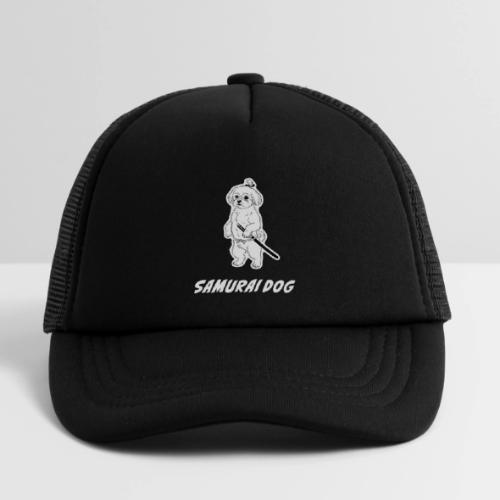 Samurai Maltese Katana Warrior Dog Tee - Kid's Trucker Cap