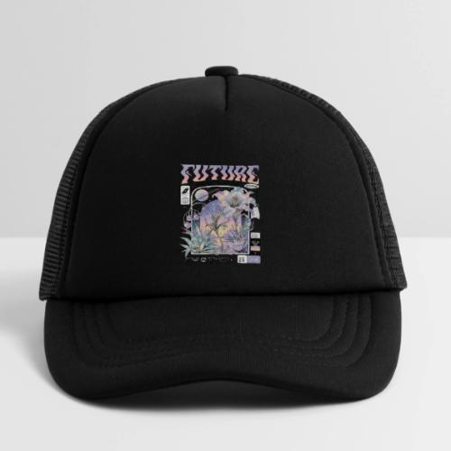 Future Nature Retro-Futuristic - Kid's Trucker Cap